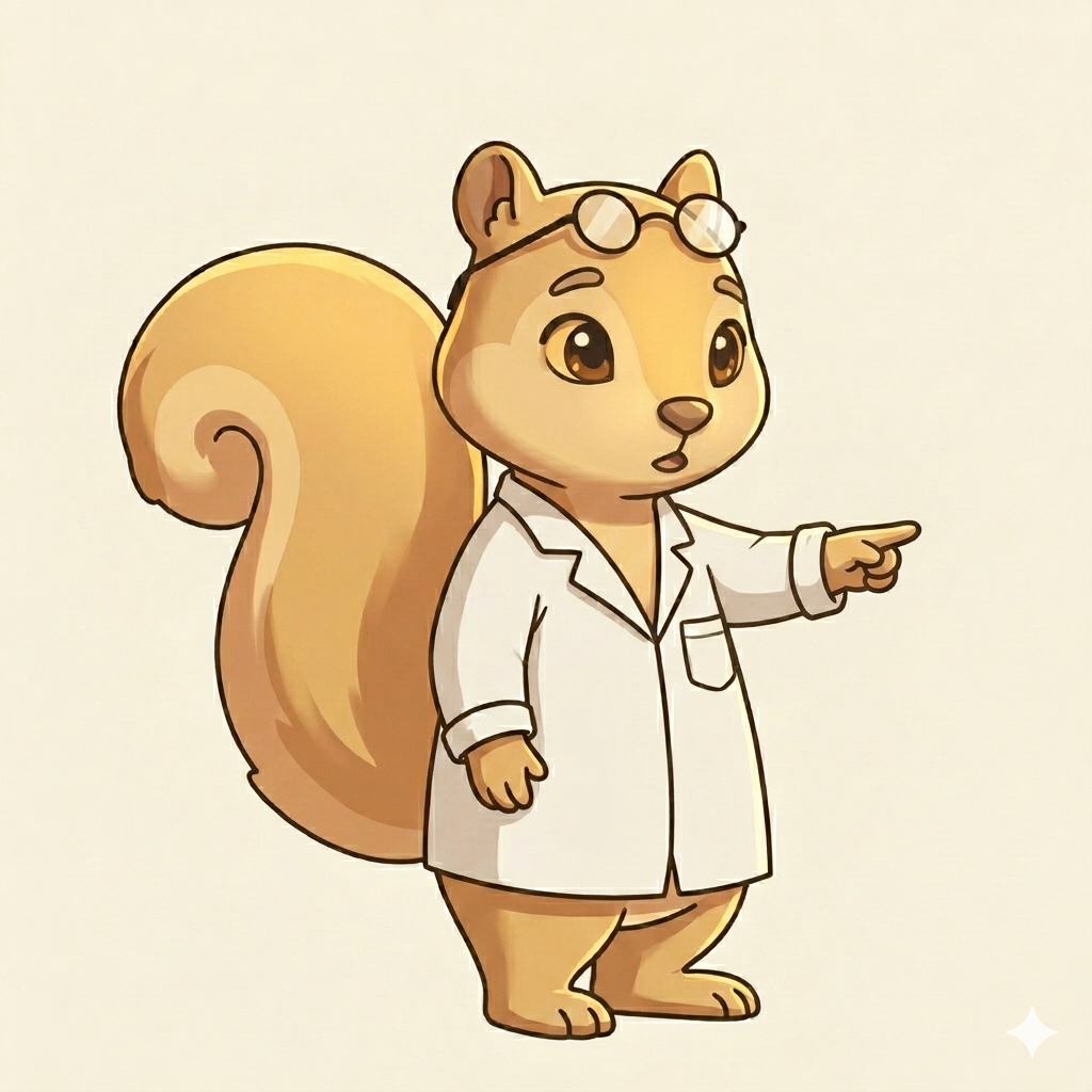 Sandy pointing to a workflow